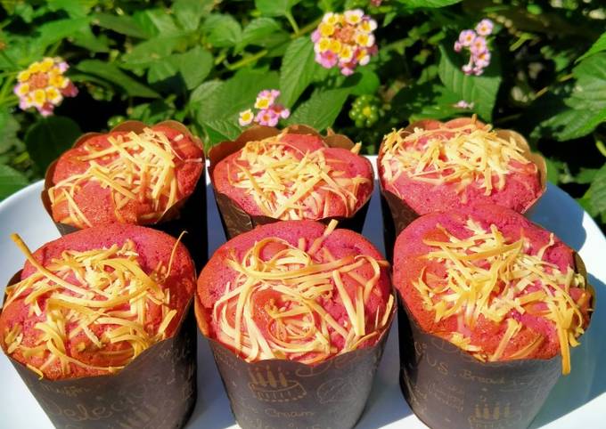 Resep Cup cake red dragon, Lezat Sekali