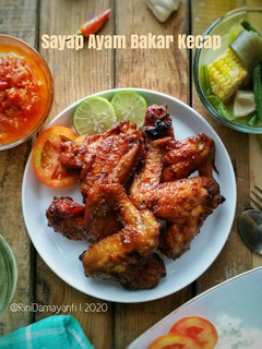 Foto resep Sayap Ayam Bakar Kecap