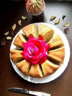 عکسی از دستور کیک نسکافه ای