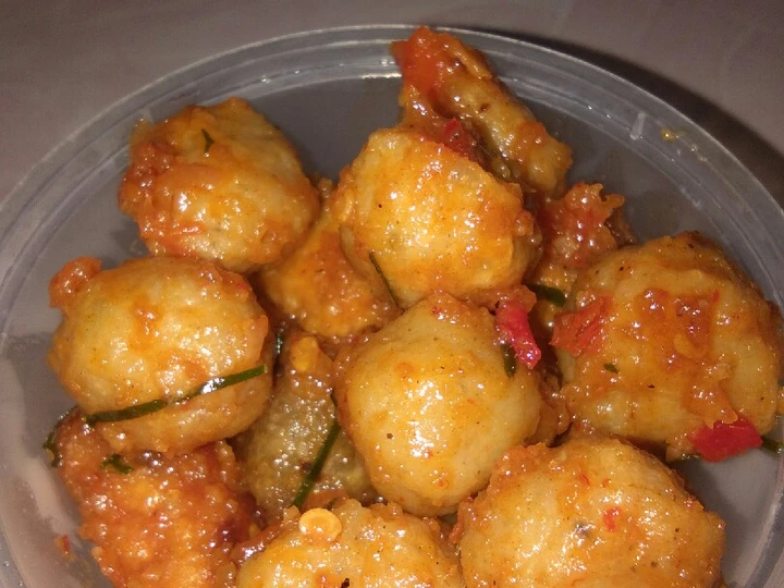 Langkah Mudah untuk Membikin Resep Pentol cireng mercon yang  Bikin Ketagihan Anti Ribet, Bisa Manjain Lidah