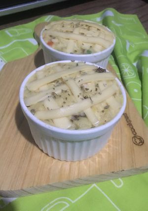 Foto resep Duppin kentang ayam sayuran ala fe