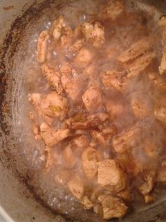 Una foto de Pollo a la coca cola
