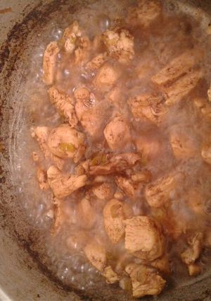 Una foto de Pollo a la coca cola