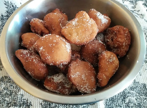 Una foto de Buñuelos de manzana