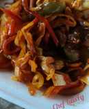 Vegetales salteados estilo Oriental, LuisFy