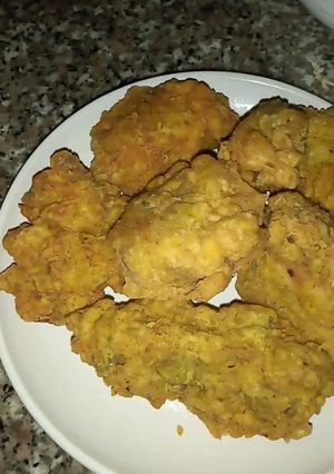 A picture of Chicken in batter.