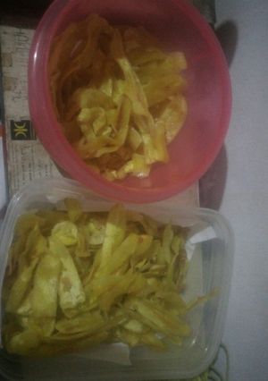 Foto resep Keripik pisang manis