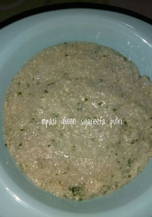 Foto resep Nasi tim ikan bawal MPASI 6m+