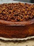 Cheesecake de turrón de jijona al horno
