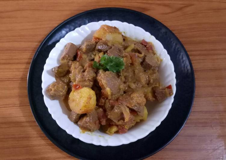 Tasty And Delicious of Jackfruit Potato Curry