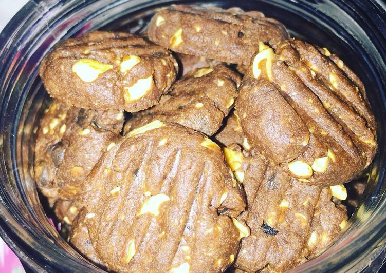#14 butter choco chips and cashew cookies oma #bikinramadanberkesan #kuekering #lebaran