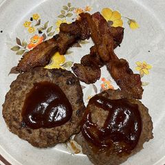 A picture of “Flat” individual Meatloaves.