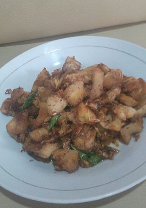 Foto resep Tumis mandai pedas