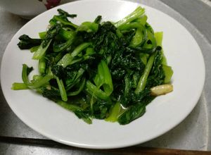 Hình của món Rau cải xào tỏi.