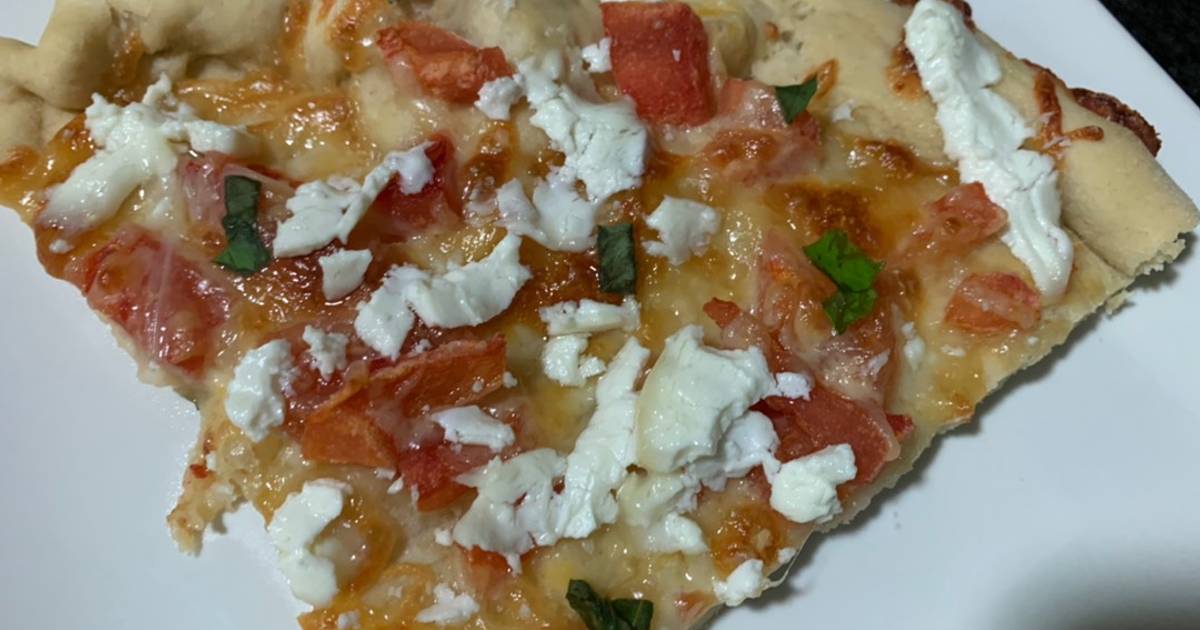 Pizza de mozzarella fresca tomate - 29 recetas caseras- Cookpad