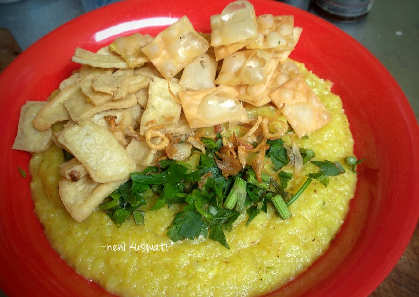 Bubur Praktis Bumbu Ayam Goreng Instan