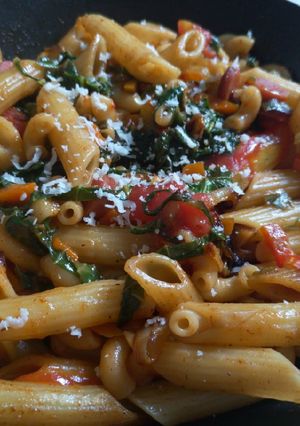 Foto resep Pasta 10rb ala anak kos sehat dan enak teflon