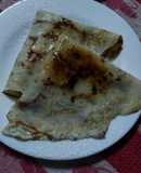 Panqueques con dulce de leche