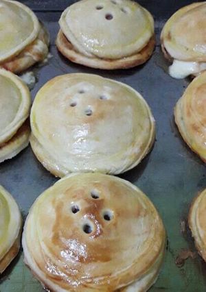 Una foto de Botones de pizza rellena