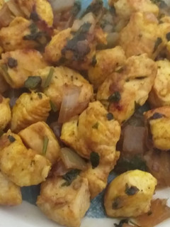 Una foto de Pinchos de pollo