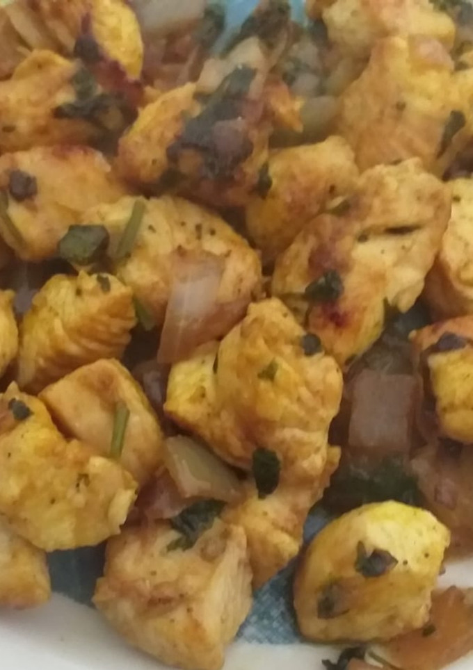 Una foto de Pinchos de pollo