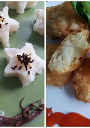 Foto resep Singkong Bintang Kejora dan Bulan Purnama