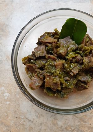 Foto resep Lidah Sapi Cabe Ijo