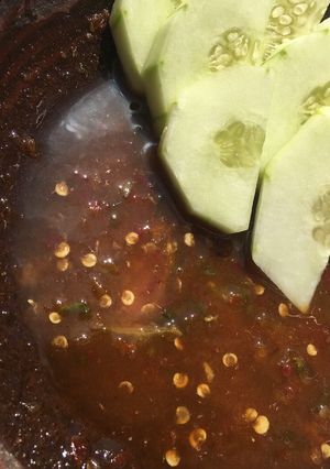 Foto resep Rujak manis (menu diet)