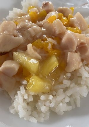 A picture of Hawaiian Chicken.