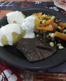 Papas con Salsa de Queso