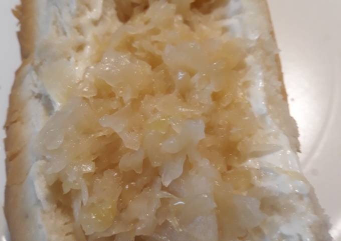 Steps to Make Perfect A Sandwich of Sauerkraut