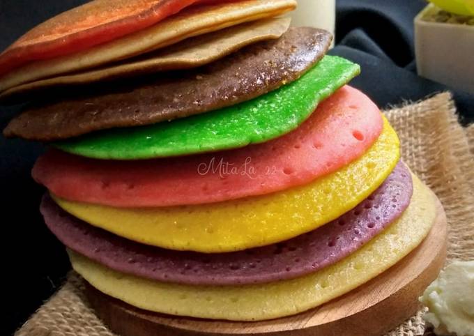 Pancake Pelangi