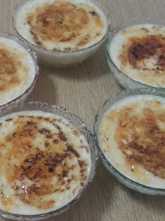 Una foto de Arroz con leche y nata