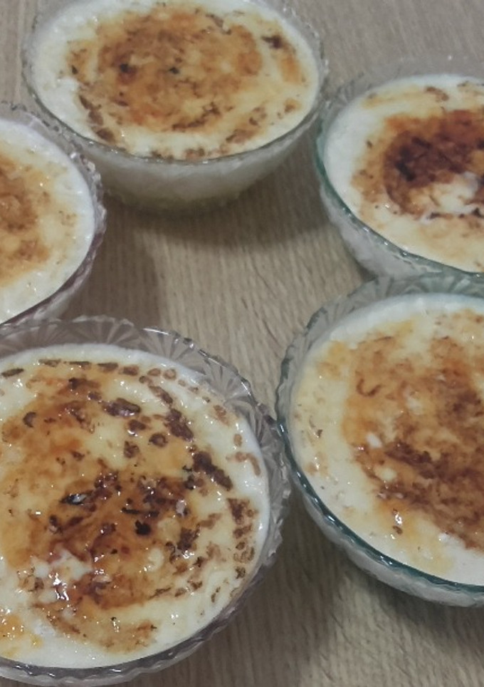 Una foto de Arroz con leche y nata