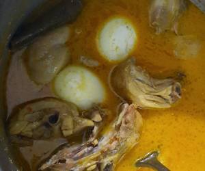 Resep mudah Opor Ayam dan Telur Enak Sederhana