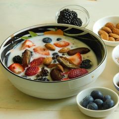 A picture of Nutrient rich diabetes friendly Super grain Blend Porridge.