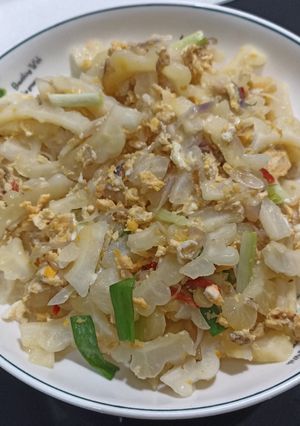 Foto resep Tumis Pare Orak Arik Telur