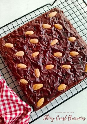 Foto resep Shiny Crust Brownies