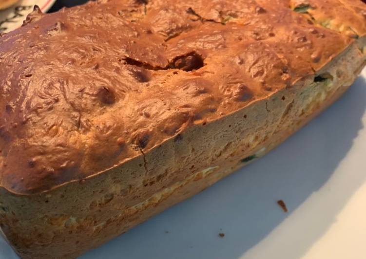 Recette: Cake courgette chèvre