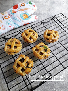 Foto resep Classic apple pie or mini classic apple pie