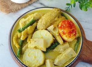 Foto resep Lontong Sayur Gulai Nangka
