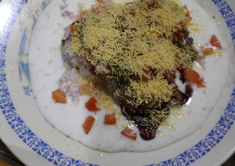 Recipe of Homemade Delhi special dahi tikki