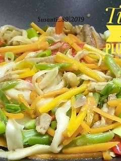 Foto resep Tumis Ayam plus sayur