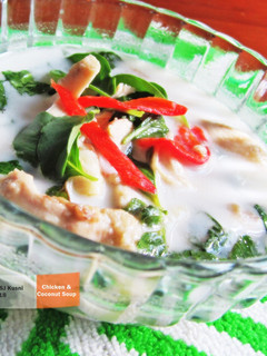 Foto resep Chicken & Coconut Soup