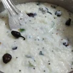 A picture of Curd Rice.