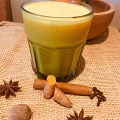 A picture of Golden Turmeric Mylk 🌱.