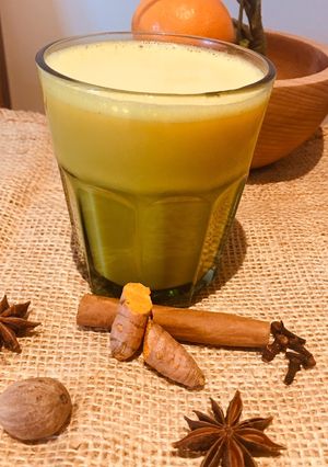 A picture of Golden Turmeric Mylk 🌱.