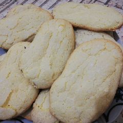 Homemade langue de chat A picture of Homemade langue de chat.