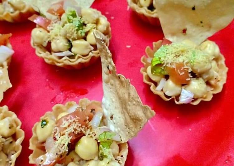 Easiest Way to Make Any-night-of-the-week Papad Tokari chanachat masala