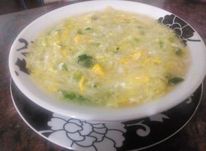 Una foto de Sopa para bebé